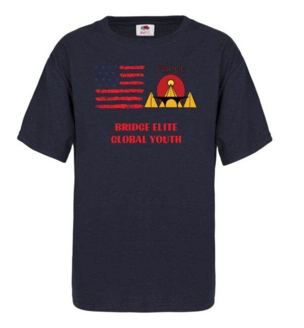 BRIDGE Youth Logo Flag Tee - Image 2