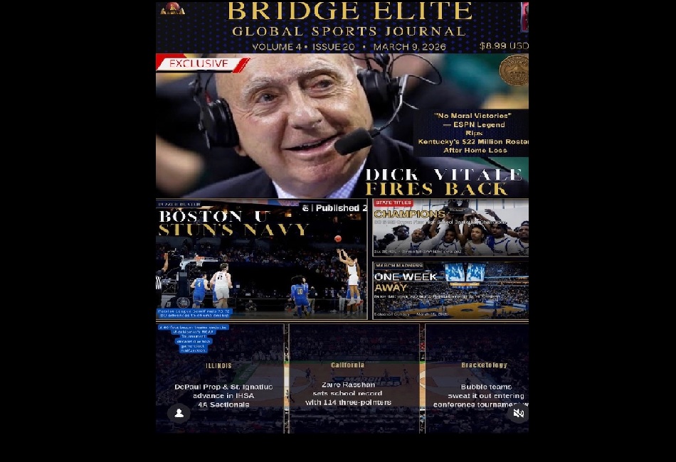 Vitale Rips Kentucky / Race for #1 Seed